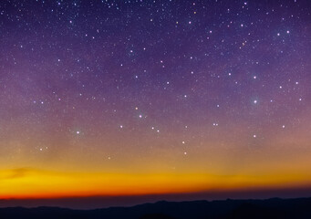 Fototapeta na wymiar background sky star cloud galaxy
