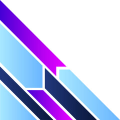 Vibrant Geometric Corner Decorations