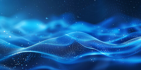 Abstract blue computer background 