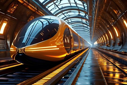 Hyperloop Travel Capsule