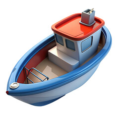 3d old row boat png