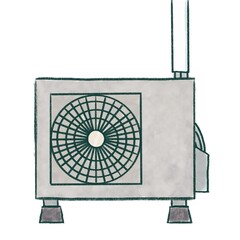 エアコンの室外機