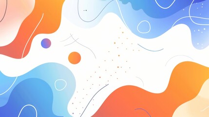 Colorful translucent spheres and shapes on gradient background. Soft, pastel-colored spheres with varying opacity overlap on a smooth blue to pink gradient backdrop, creating a dreamy, ethereal vibe