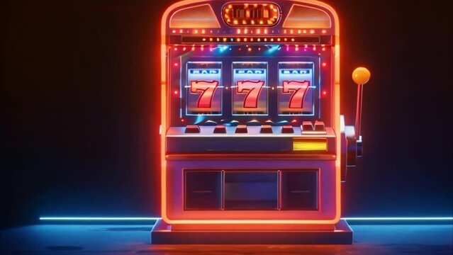 video of a slot machine