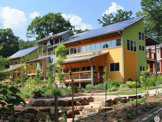 Ecovillage open house, Earth Day sustainable living showcase, guided tours, green technology demos