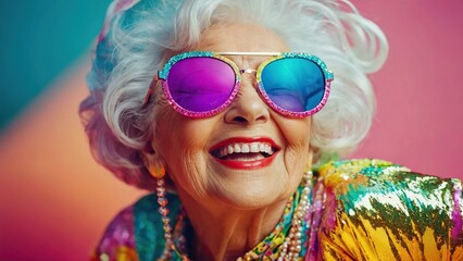 portrait of a senior woman