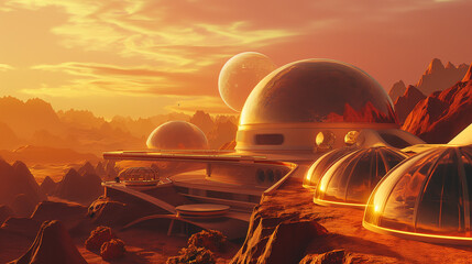 Luxurious Stay in Red Planet