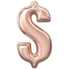 Gold Dollar Sign