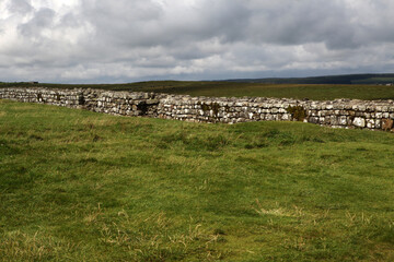 Along the Hadrian's wall between Twice Brewed and Chollerford - Northumberland - England - UK © Collpicto