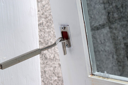 wooden window supports to keep them open

