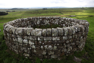 Along the Hadrian's wall between Twice Brewed and Chollerford - Northumberland - England - UK © Collpicto