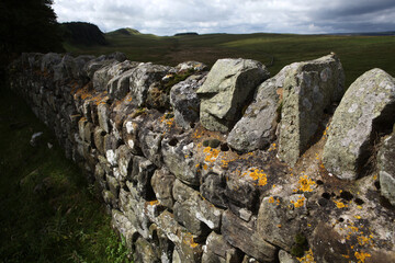 Along the Hadrian's wall between Twice Brewed and Chollerford - Northumberland - England - UK © Collpicto