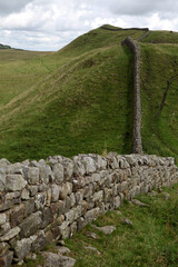 Along the Hadrian's wall between Twice Brewed and Chollerford - Northumberland - England - UK © Collpicto