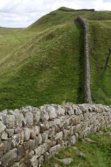 Along the Hadrian's wall between Twice Brewed and Chollerford - Northumberland - England - UK © Collpicto