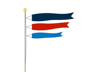 こいのぼりシルエット