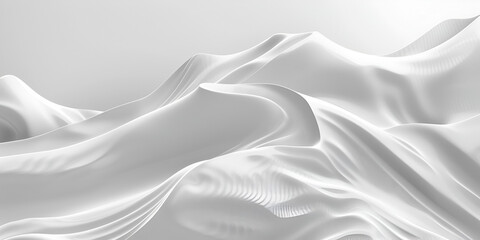 Abstract white and gray background for presentation. generative ai  - obrazy, fototapety, plakaty