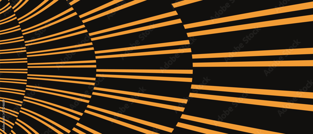 Poster abstract geometric line pattern art vector illustration