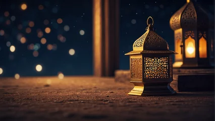 Foto op Plexiglas lantern islamic background © Rizki Ahmad Fauzi