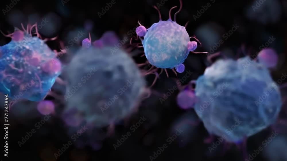 Poster a specialized cell known as a macrophage with a large size and distinctive amoebalike shape. these c