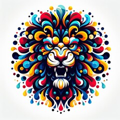 Isolated Colorful Animal on a Clear PNG Canvas, Generative AI