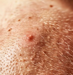 Fototapeta premium Images of ingrown hairs