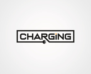 Charge Energy Logo design vector illustration