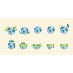 World Earth Day Illustration