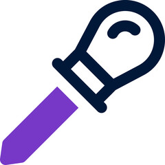 awl icon. vector dual tone icon for your website, mobile, presentation, and logo design.