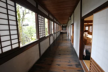 Fotobehang Inside of Daigoji Temple Sanbo-in in Kyoto, Japan © HanzoPhoto