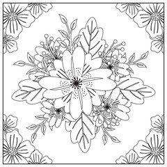 Flower Power Coloring Pages