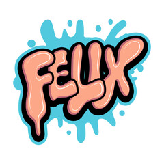 graffiti name lettering typography art illustration