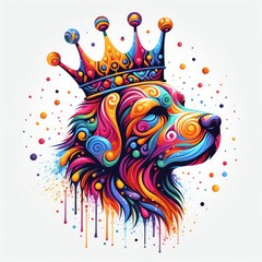 Obraz premium Isolated Colorful Animal on a Clear PNG Canvas, Generative AI