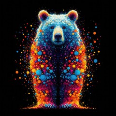 Isolated Colorful Animal on a Clear PNG Canvas, Generative AI