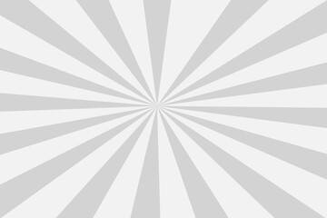 sun Ray light. Sunburst background. Radial circle line. Pattern starburst. Comic beam lines. Sun effect rays. Abstract firework. Concentration stripe. Cartoons lightning style. Vector illustration