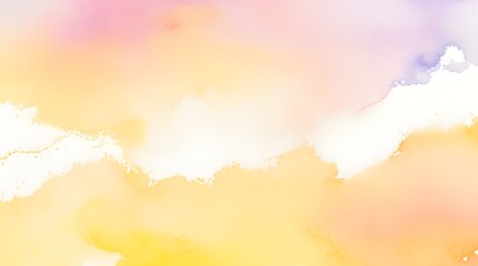 abstract orange background water color