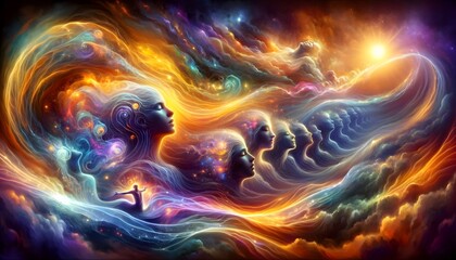 Transcendental Mindscape Art