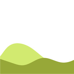 Obraz premium Green Hills