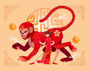Year of The Monkey Chinese Zodiac