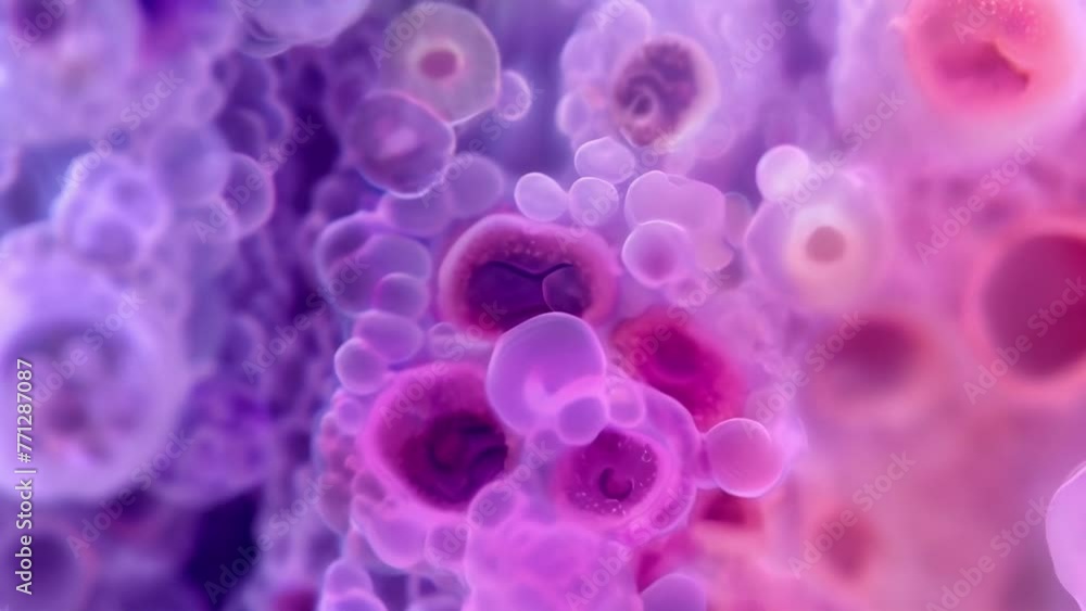 Poster a mesmerizing view of a plant cells vacuoles showing the intricate and interconnected structures wit