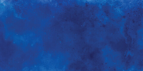 Fototapeta na wymiar Dark Navy Blue Watercolor Background. Deep Blue Watercolor Texture. Abstract Grunge Texture Background. Watercolor Wash Aqua Painted Texture Close Up, Grungy Design.