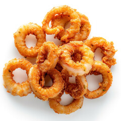 Crispy Fried Calamari Rings Perfect for a Delicious Seafood Appetizer