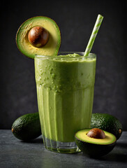avocado and smoothie