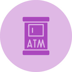 Atm Machine Vector Icon