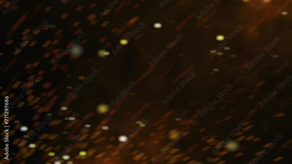 Poster a slow motion animation of sparks, embers, and smoke, flying up from an off screen source. simple, s