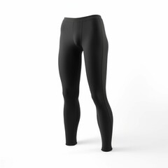 Black Leggings isolated on white background