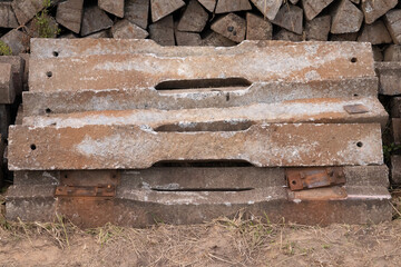 Betonowe podkłady kolejowe wymiana szyn
