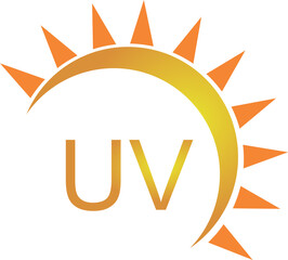 UV sun icon PNG 1