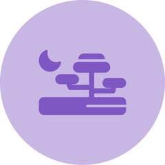 Savanna Vector Icon