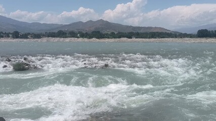 lake in the mountains