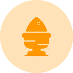 Boiled Egg Vector Icon